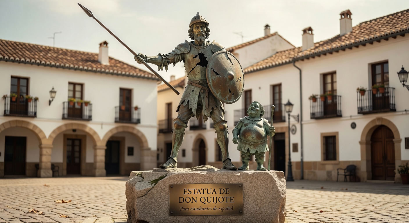 Estatua de Don Quijote