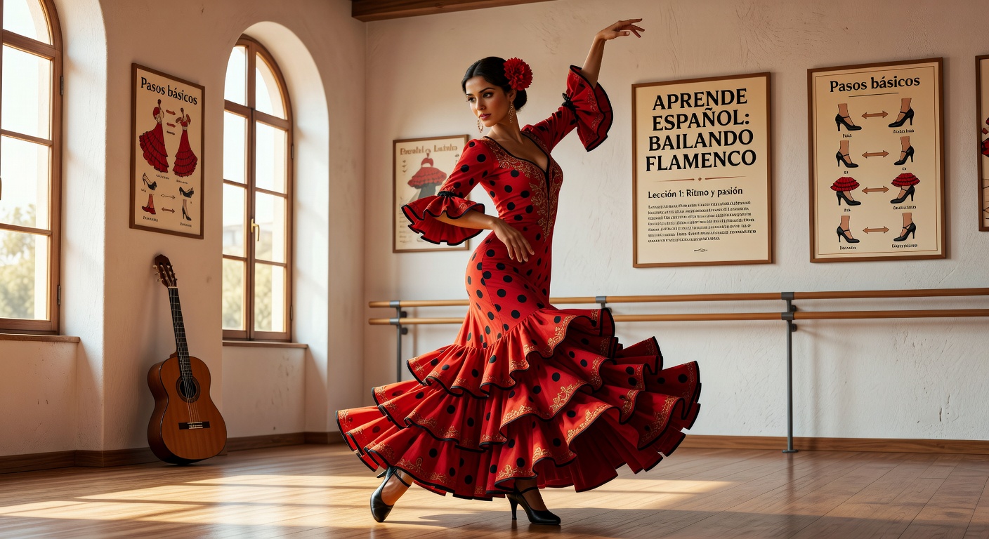 Bailarina de flamenco