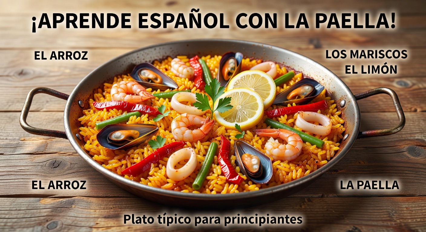 Paella valenciana tradicional