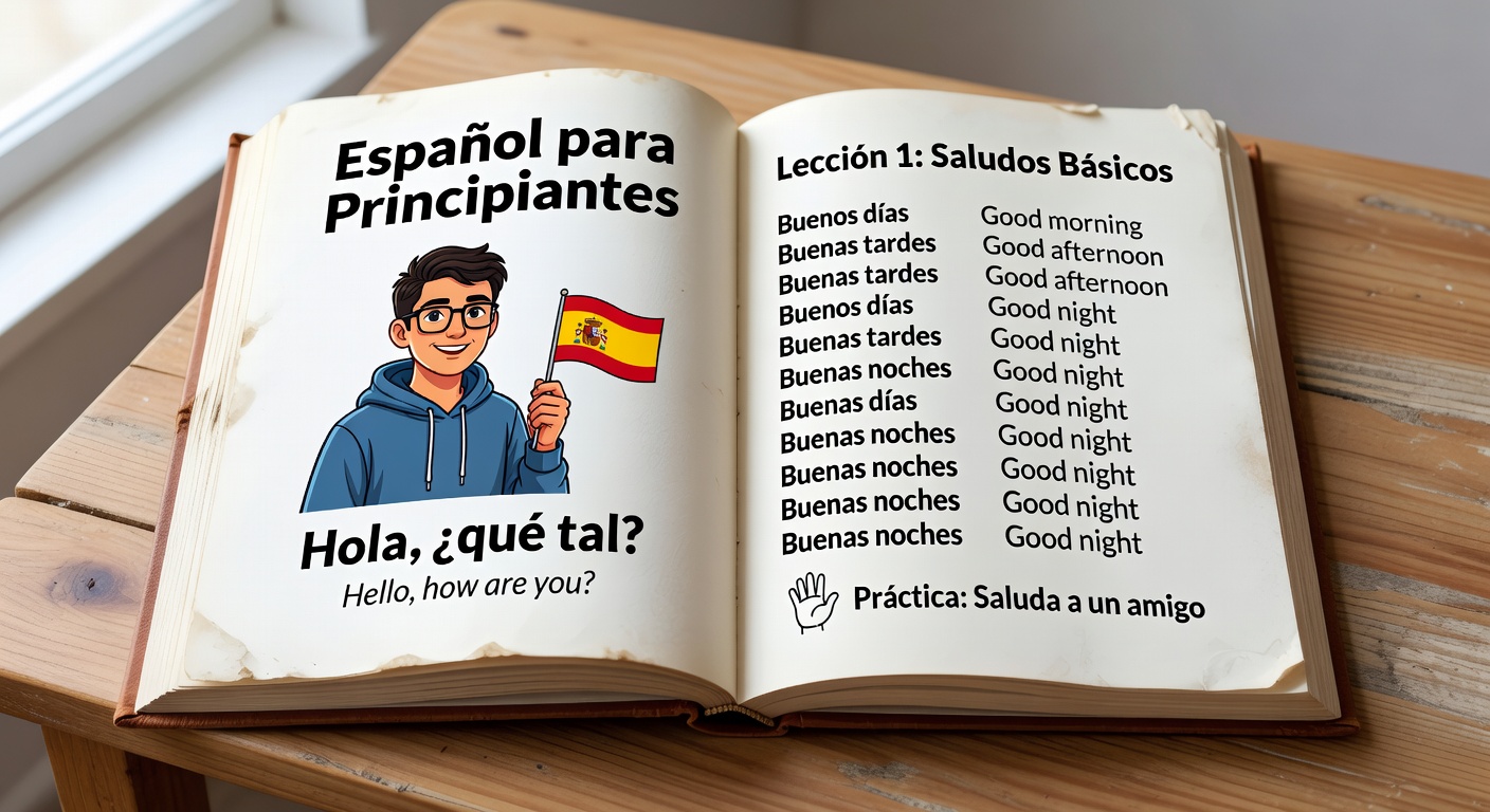 Libro de texto de español para principiantes